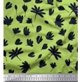 thumbnail image 1 of Soimoi Poly Georgette Fabric Wildflower Floral Printed Fabric 1 Yard 52 Inch Wide, 1 of 3