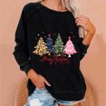 thumbnail image 1 of EGNMCR Sweatshirts à Capuche pour Femmes, Sweatshirts pour Femmes, Hoodie Décontracté à Manches Longues Mode Imprimé Confortable Respirant Col Rond Women Blouse, 1 of 5