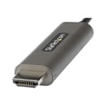 thumbnail image 4 of StarTech.com 13ft (4m) USB C to HDMI Cable 4K 60Hz with HDR10, Ultra HD USB Type-C to 4K HDMI 2.0b Video Adapter Cable, USB-C to HDMI HDR Monitor/Display Converter, DP 1.4 Alt Mode HBR3 - Thunderbolt 3 Compatible (CDP2HDMM4MH) - Adapter cable - 24 pin USB-C male to HDMI male - 13 ft - black - 4K support, active, 4 of 4