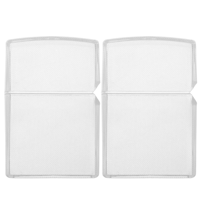 2pcs Transparent Plastic Lighter Cases For Kerosene Cigarette Lighters Portable Protective Sleeves For Smoke Lighters Plastic Covers Compatible for Zippo