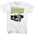thumbnail image 1 of Back To The Future Btf Neon White Adult T-Shirt 4Xl, 1 of 2