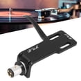 thumbnail image 4 of Kit de Coiffeuse Phono, Support de Cartouche de Phonographe Robuste Stable Professionnel en Alliage d'Aluminium pour Tourneurs de Disques Phonographe Noir, 4 of 7