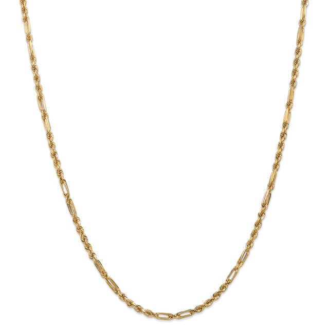 Chaîne en Corde Milano Or Jaune 14K 3.0mm