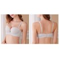 thumbnail image 4 of INSPIRE CHIC 1Pair Non-Slip Clear Bra Straps Replacement Invisible Transparent Bra Shoulder Straps Skin Color Width: 1.0cm/ 3/8", 4 of 5