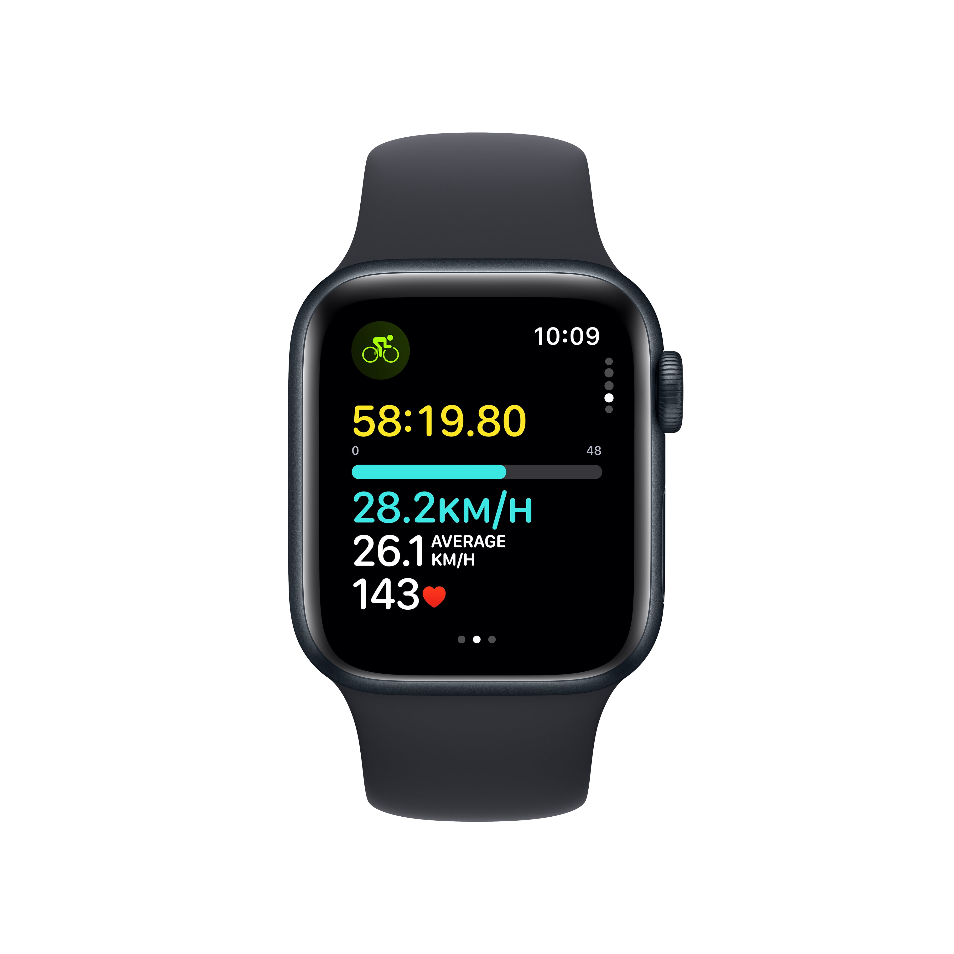 Apple Watch SE2 40mm GPS - Midnight Aluminum Case with Midnight