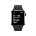 thumbnail image 4 of Apple Watch SE2 40mm GPS - Midnight Aluminum Case with Midnight Sport Band - S/M, 4 of 8