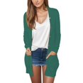 thumbnail image 1 of Long Sleeve Cardigan For Women Fall Open Front Cardigan With Pockets Casual Duster Lightweight Cardigan Sweater, 1 of 7