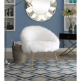 thumbnail image 1 of Inspired Home Elsa Chaise d'Appoint en Fausse Fourrure, 1 of 9