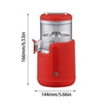 thumbnail image 3 of Ovzne Electric Juicer Machine Powerful Slow USB Rechargeable Masticating Juicer 360 Degree Motor Easy To Squeezer For Lemon Orange On Clearance, 3 of 6