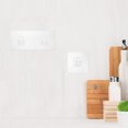 thumbnail image 2 of 20pcs Clear Adhesive Suction Sticker No Drilling Bathroom Shower Shelf Sticker Hooks, 2 of 8