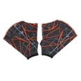thumbnail image 2 of koolsoo Frog Type Girdles Swimming Hand Webbed Hand Water Sports Finger Gloves grey grey orange M, 2 of 9