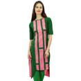thumbnail image 1 of Phagun Tunique de Créateur en Coton Indien pour Femme, Ourlet Asymétrique, Kurti, Tenue Décontractée, Kurta, 1 of 7