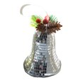 thumbnail image 1 of Christmas Bells Metal Decorative Bells Christmas Bells for Decoration with Rope Silver Bells Christmas, 1 of 5