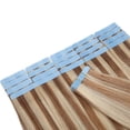 thumbnail image 4 of Extensions de Cheveux Humains à Bande Brésilienne Cheveux Soyeux Lisses Cheveux Complets 20 Pcs, 4 of 7