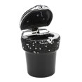 thumbnail image 3 of Auto  Holder, LED Light Indicator -Studded Smokeless Universal Bling Bling Car Ashtray  For Vehicle Black,White,Red, 3 of 8