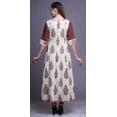 thumbnail image 4 of Bimba Anarkali Kurta Imprimée Longue Robe Maxi IndianKurtisFor Femmes Tenue de Fête, 4 of 6