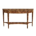 thumbnail image 3 of Butler Specialty Company Astor Burl Wood Demilune Console Table - Brown, 3 of 8