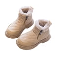 thumbnail image 1 of Warm and Fleece Lined Girls' Boots for Winter and Fall, Perfect for Princess Feet, 1 of 5