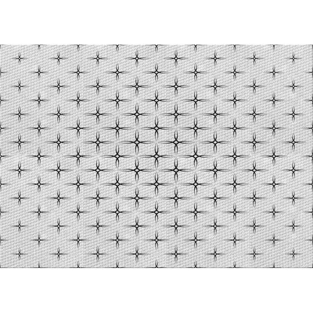 Ahgly Company Machine Washable Indoor Rectangle Transitional Platinum Gray Area Rugs, 3' x 5'