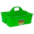 thumbnail image 1 of Little Giant DuraTote Plastic Box Organizer w/2 Compartment & Grip Handle, Green, 1 of 3