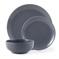 thumbnail image 1 of Mainstays Glazed Grey Stoneware Dinnerware Set, 12-Pieces, 1 of 8