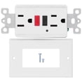 thumbnail image 2 of Wall Outlet, Prevent Electric Shock Automatic Detection Smart Leakage Socket Simple Quick Installation And Disassembly  For Ground Fault Leakage Protection, 2 of 8