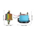 thumbnail image 2 of Manomètre de Pression d'Huile 52mm, 12v, pour Automobile, 2 of 9