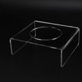 thumbnail image 1 of Football 2 Pcs Support de Football Présentoir Transparent Support Acrylique Stable Anti-Rayures Présentoir Polyvalent pour Basketball Volleyball, 1 of 8