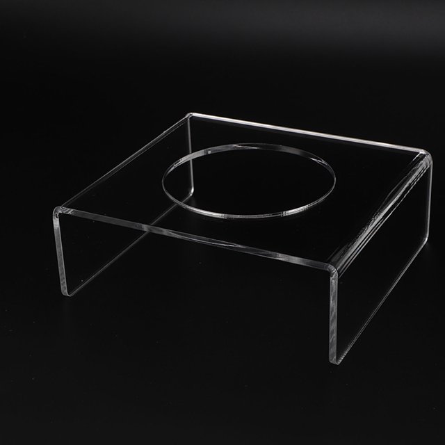 Football 2 Pcs Support de Football Présentoir Transparent Support Acrylique Stable Anti-Rayures Présentoir Polyvalent pour Basketball Volleyball