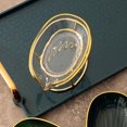 thumbnail image 2 of AMERTEER Light Luxury Style Soap Holder Creative Leaf-shape Soap Dish Self-Draining Soap Rack Soap Tray Multifunctional Soap Storage Box for Shower Kitchen Bathroom Storage dark green, 2 of 10