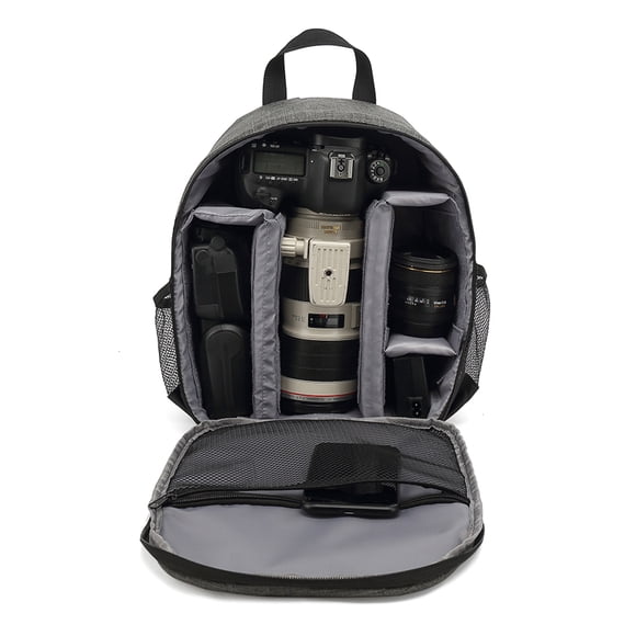 Multi Functional Polyester Digital Camera Backpack for Outdoor Use with Mesh Pockets, Front , and Comfortable Shoulder Straps