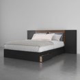 thumbnail image 1 of Onyx 3 Piece Bedroom Set, Walnut and Black, 1 of 4