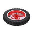 thumbnail image 1 of Rear Wheel, Reliable Pocket Bike Tire Rubber Metal Anti Skid With High Rigidity For Bicycle Red, 1 of 8