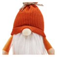 thumbnail image 3 of Way To Celebrate Cute Gnome Decoration, 10 inch Height, Orange Colour, 3 of 4