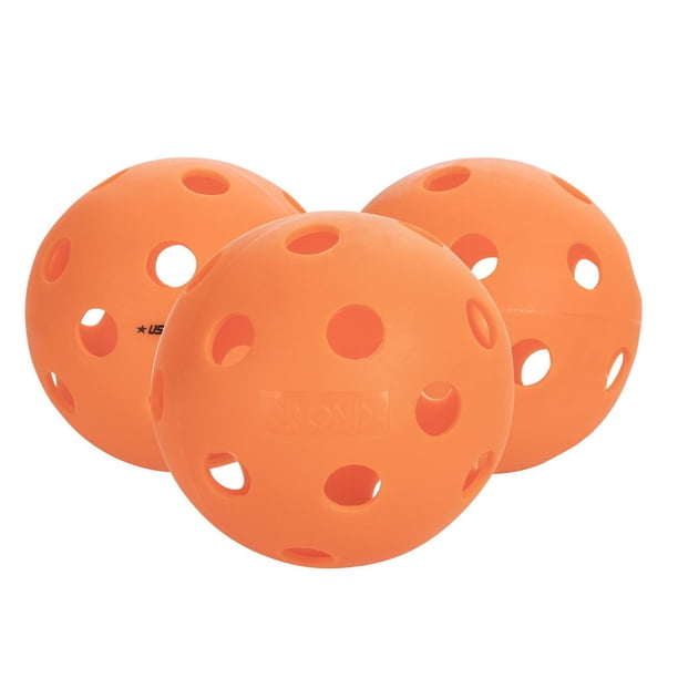 Onix Fuse Indoor Pickleball Ball 3-Pack Orange - Walmart.ca