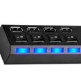 thumbnail image 3 of Concentrateur USB à 7 Ports Convertisseur USB Concentrateur Adaptateur USB Concentrateur USB Concentrateur PC Concentrateur USB, 3 of 7