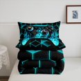 thumbnail image 4 of Boys Gamer Bedding Twin Comforter Set,Down Comforter,Reversible 2 Pieces, 4 of 6