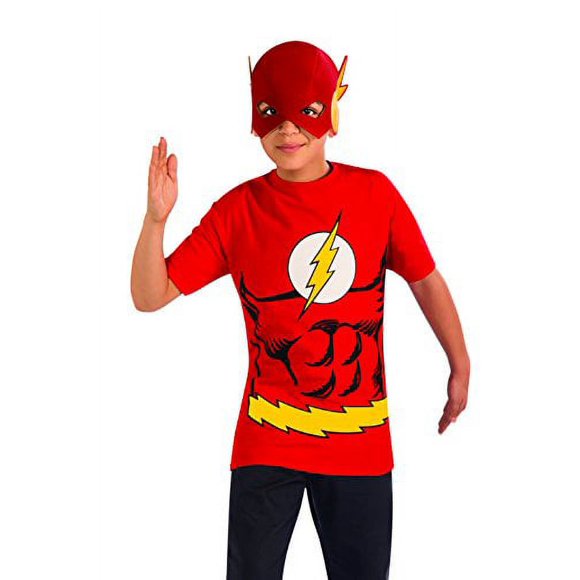 Rubies Costume The Flash Child Costume T-Shirt, Medium
