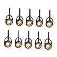 thumbnail image 3 of 10 Pcs Guides de Tige Robustes Anneaux d'Embout Oeillets Réparation de Poteau Céramique 1,1 mm, 3 of 8