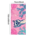 thumbnail image 3 of TopLLC Microfiber Beach Towel, Oversized Cute Animal Pattern Sand-Free Beach Towel, Thin Lightweight Absorbent Quick Dry Pool Towels Soft Breathable Travel Bath Towel for Adults Kids(30"x59"), 3 of 5