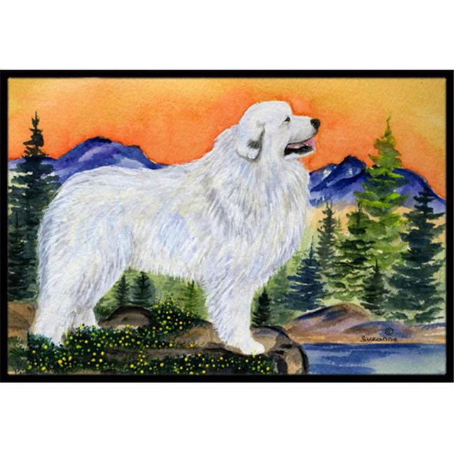 Carolines Treasures SS8183JMAT Great Pyrenees Paillasson Intérieur Ou Extérieur - 24 x 36 Po.