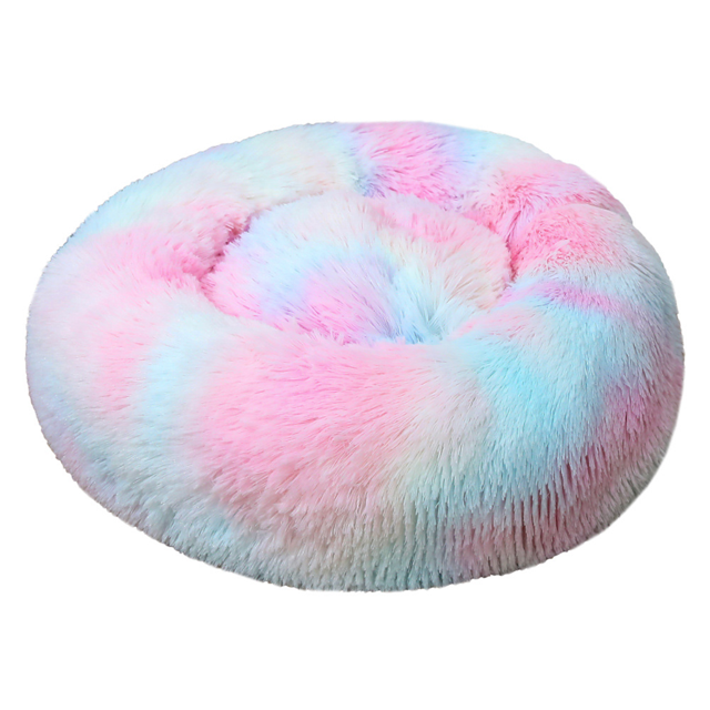 LSLJS Round Winter Thickened Warm Winter Sleeping Pad for Small, Pet Supplies