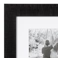 thumbnail image 4 of DesignOvation Tofino 8" x 10" Matted to 5" x 7" Black Picture Frame, 4 of 5