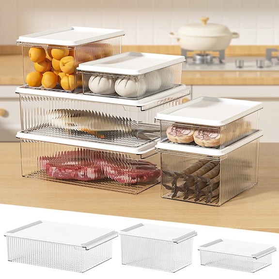 Iumwxz Lunch Box Lunch Bag Kitchen Storage Box Freezer Sealing Box Food Grade Packaging Preservation Box Refrigerator Storage Box Bento Box Xl Plastic Online Shopping