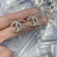 thumbnail image 1 of Fashion Earrings Jewelry Pearl Detailed Cc Earrings style 2, 1 of 1