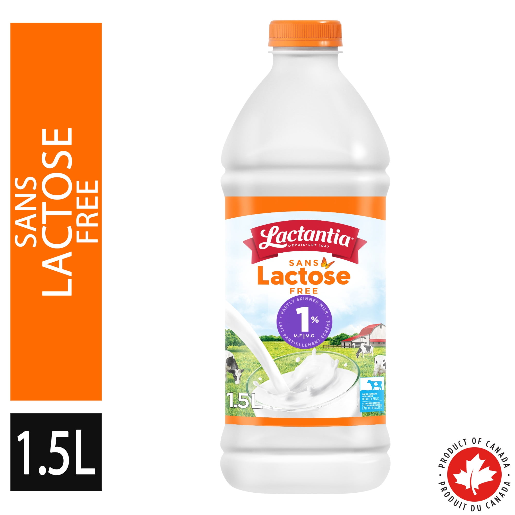 Lactantia Lactose Free Milk 1% Partly Skimmed