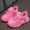 N-Hot Pink, variant on Rinsvye Four Seasons Children Sneakers Toddler Walking Shoes Girls Flat Thick Bottom Shoe Kid Non Slip Lightweight Mesh Upper Breathable Comfortable Lace Up Hook Loop Solid Color Casual Style