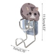 thumbnail image 3 of CEHVOM Invincible Hook-free Towel Rack Traceless Hook Free Punch Kitchen Bathroom Door Clearance, 3 of 3