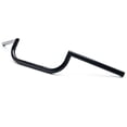 thumbnail image 2 of Krator Motorcycle Handlebar 7/8" Black Cafe Racer Clubman Compatible with Vespa Granturismo 200, 2 of 4