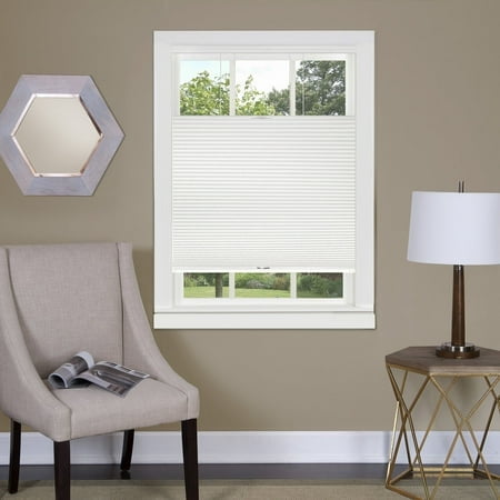 Achim Home Furnishings Top-Down Cordless Honeycomb Cellular Pleated Shade, 33 by 64", White (CSTD33WH06)